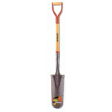 Truper 16 in. Blade Tru-Tough Drain Spade TR300070
